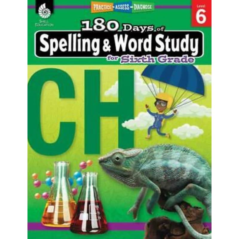 180 Days of Spelling and Word Study for Sixth Grade: Practice, Assess, Diagnose