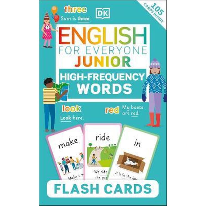 English for Everyone Junior High-Frequency Words Flash Cards
