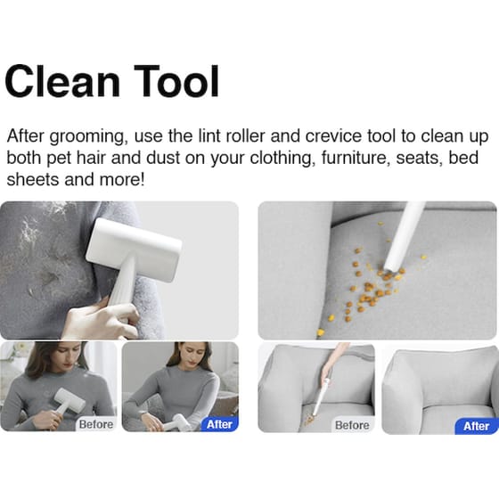 Neakasa Pet Grooming Vacuum Kit S1 PRO 8 σε 1 με 3L Δοχείο Συλλογής Τρίχας για Σκύλους και Γάτες image 6