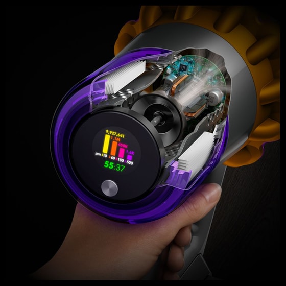 DYSON V15 Detect Absolute 25.2 V 0.77 L Iron/Nickel Σκούπα Stick image 11