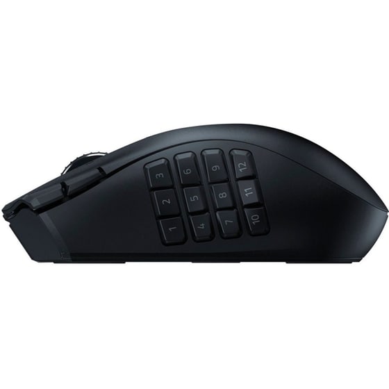 Razer Naga V2 Hypespeed ΜΜΟ Gaming Ασύρματο Ποντίκι - Μαύρο image 4