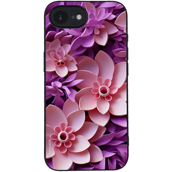 Θήκη Apple iPhone 16e - Sonique 3D Flower Series - Pink image 0