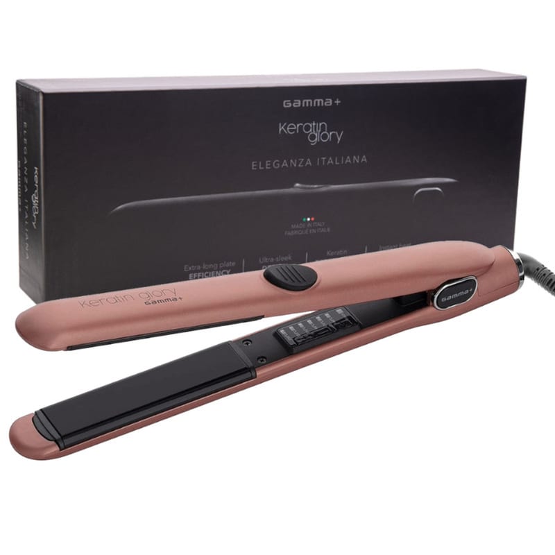 GAMMA+ Πρέσα Μαλλιών GAMMA+ KERATIN GLORY Ροζ