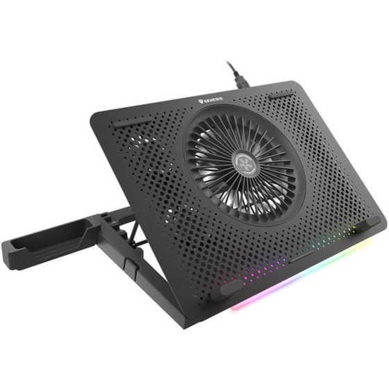 Βάση Laptop Cooler Genesis Oxid 450 15.6'' - Μαύρο image 2