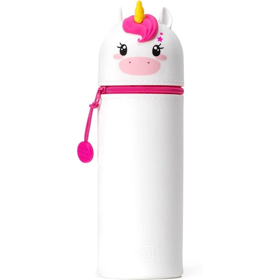 Legami Kawaii Soft Κασετίνα Μολυβοθήκη Σιλικόνης 2-In-1 Unicorn image 1