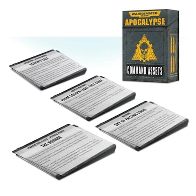 GAMES WORKSHOP Apocalypse Command Assets Επιτραπέζιο (Games Workshop)