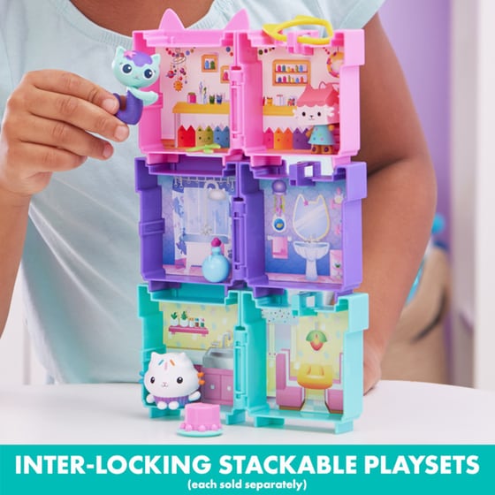 Gabby's Dollhouse Mini Σπιτάκια Με Κλιπ (3 Σχέδια) image 5