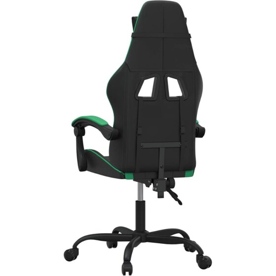 Καρέκλα Gaming VIDAXL 349594 από Τεχνητό Δέρμα - Μαύρο image 3