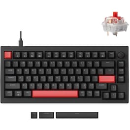 Keychron X4-A1 Gaming Ενσύρματο Πληκτρολόγιο με Keychron Red διακόπτες και Φωτιζόμενα πλήκτρα  (US)