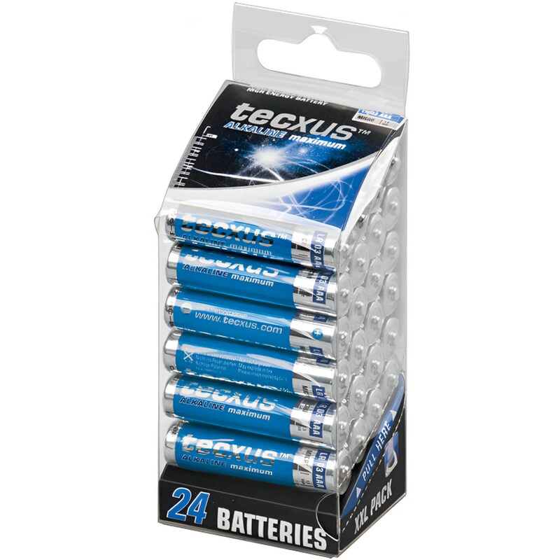 Tecxus Αλκαλικές Μπαταρίες AAA 1.5V 24τμχ
