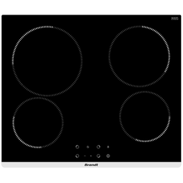 Εστία Κεραμική Αυτόνομη BRANDT BPV1641B 60 cm - Μαύρο