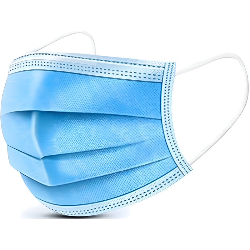 OEM Παιδικές Μάσκες Προστασίας 3ply 10 Τμχ - Γαλάζιες