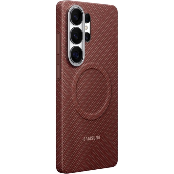 Θήκη Samsung Galaxy S26 Ultra - Samsung Carbon Magnet Case - Coralred image 2