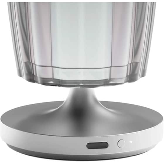 Λάμπα Stylistic Επιτραπέζια L Waves Gun Metal image 1