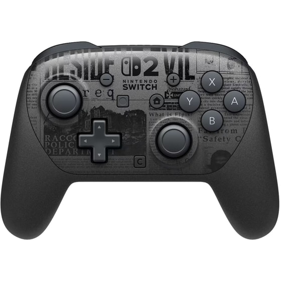 Nintendo Switch 2 Pro Controller Resident Evil Requiem Edition  - Χειριστήριο Nintendo Switch 2 Μαύρο image 0