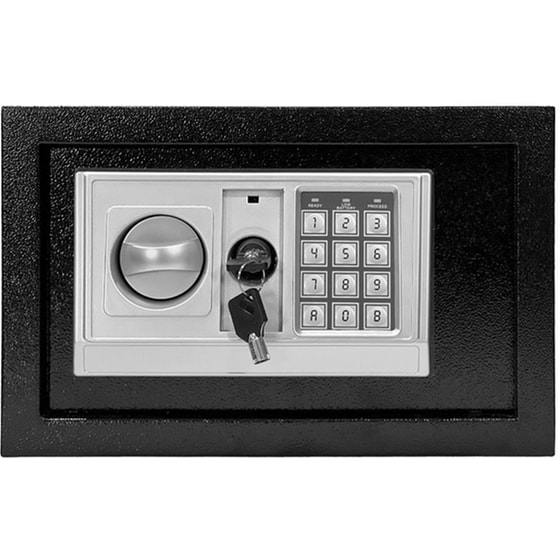 Χρηματοκιβώτιο Sonora SB-8 με Ηλεκτρονική Κλειδαριά  32.8x24.5x23 cm - Μαύρο image 1