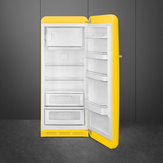 SMEG FAB28RYW6 270 Lt Κίτρινο Ψυγείο Μονόπορτο image 1