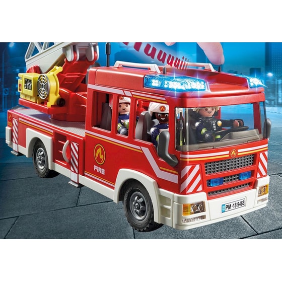 PLAYMOBIL® City Action Όχημα Πυροσβεστικής με Σκάλα και Καλάθι Διάσωσης (9463) image 3