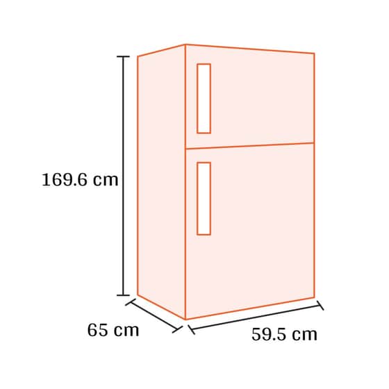 HISENSE RT422N4WCE Total No Frost 325 Lt Inox Δίπορτο Ψυγείο image 1