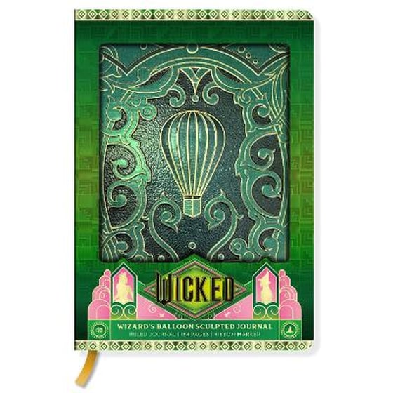 Wicked: Wizard's Balloon Sculpted Journal image 0