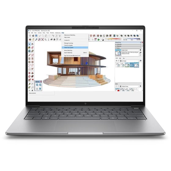 HP ZBook 8 G1i 14" FHD+ IPS (Intel Core Ultra 7-255H/32 GB/1TB SSD/RTX 500 Ada/Win11Pro) Laptop image 0