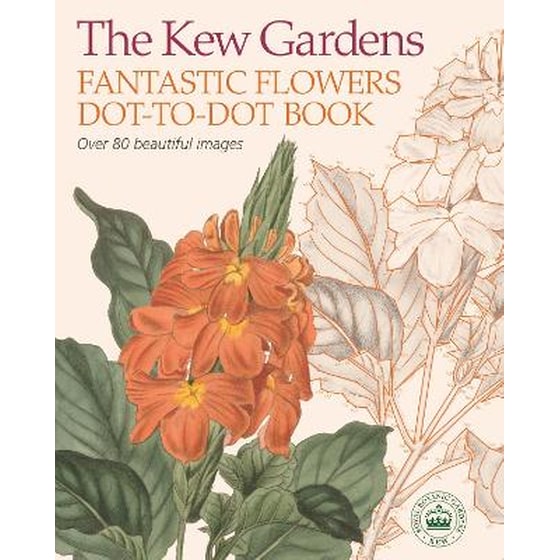 The Kew Gardens Fantastic Flowers Dot-to-Dot Book image 0