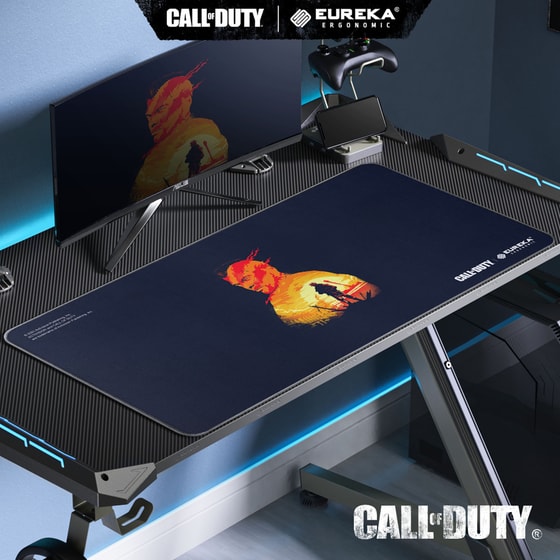 Eureka Ergonomic Call of Duty Gaming Mouse Pad XXL 800mm Μαύρο image 1