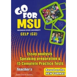 Go for MSU CELP C2 15 Complete Practice Tests, Teacher's Book
