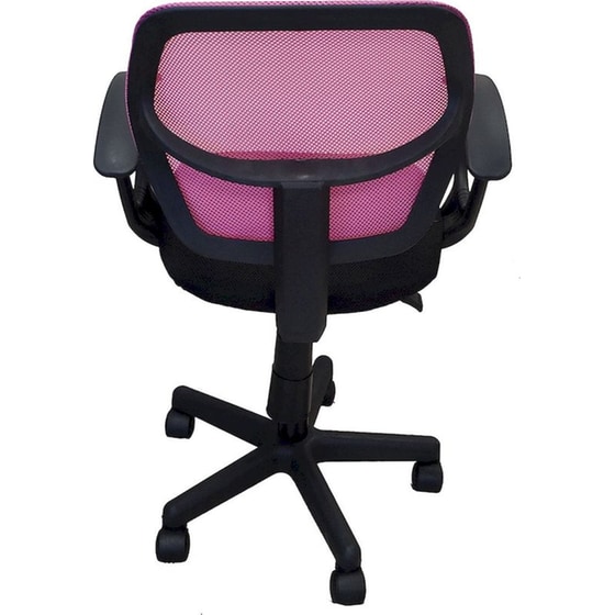 Καρέκλα Γραφείου ArteLibre Αύρα από Ύφασμα Mesh - Ροζ image 2