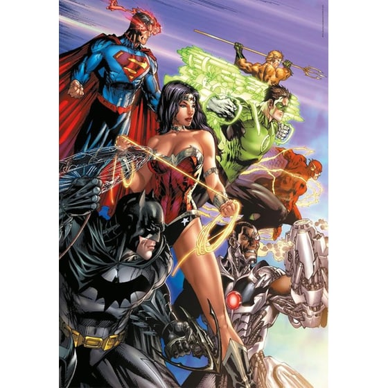 Παζλ Clementoni DC Justice League (1000 Κομμάτια) image 1