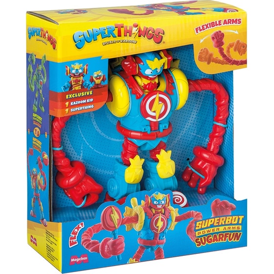 Superthings Μικροπλάσματα Superbot Power Arms με Φιγούρες Sugarfun image 8