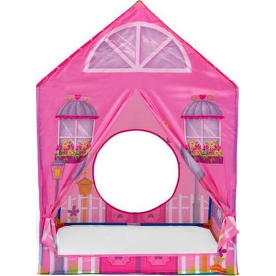 Παιδική Σκηνή Aria Trade Σχήμα Σπιτάκι Με Τούνελ image 2