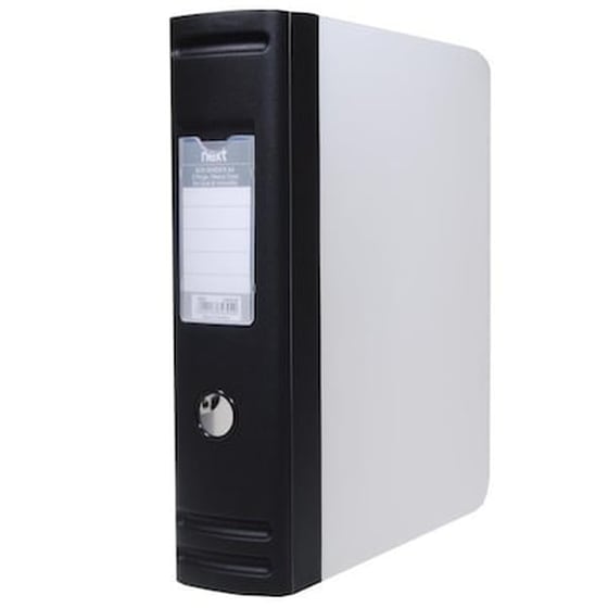 Κουτί Αρχειοθέτησης-ντοσιέ με 2 Κρίκους Διαστάσεις: Υ32x28x7,5εκ. Μαύρο image 0