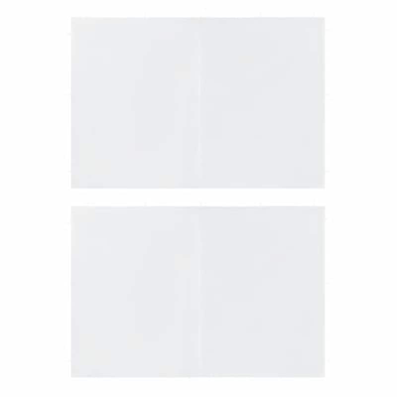 Τέντα Vidaxl Τοιχώματα Εκδηλώεων 2 Τμχ με Φερμουάρ - Λευκό