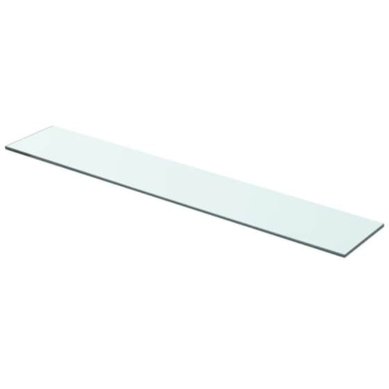 Ράφια Τοίχου VidaXL Πάνελ από Γυαλί 70x12 cm 2 Τμχ - Διάφανο image 2