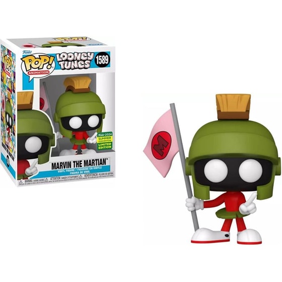 Funko Pop! Animation - Looney Tunes - Marvin the Martian #1589 image 1