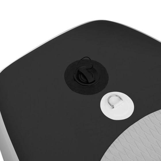 Φουσκωτή Σανίδα SUP VidaXL 360x81 cm - Μαύρη image 4