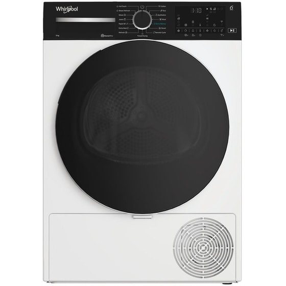 WHIRLPOOL WP B9X WBS EE 9 kg με Αντλία Θερμότητας Λευκό Στεγνωτήριο Ρούχων image 0