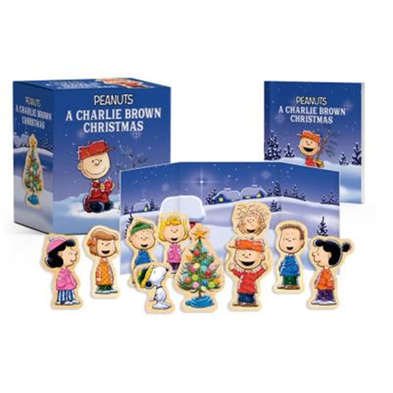Charlie Brown Christmas Wooden Collectible Set