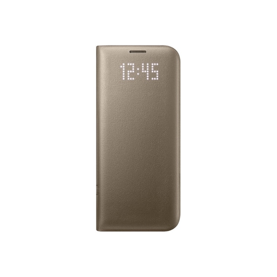 Θήκη Samsung Galaxy S7 Edge - Samsung LED Cover - Χρυσό image 0