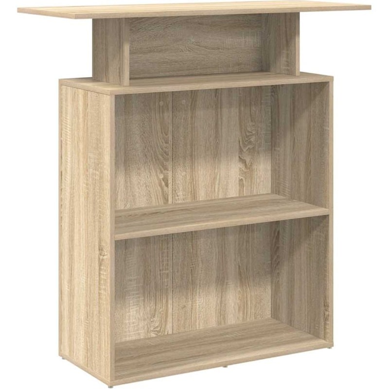 Γραφείο Υποδοχής VidaXL από Τεχνητό Ξύλο 100x40x104 cm - Sonoma Δρυς