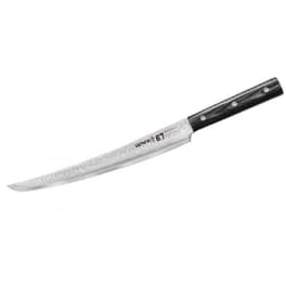 Μαχαίρι Κρέατος Samura Damascus 67 από Ανοξείδωτο Ατσάλι 23 cm - Μαύρο
