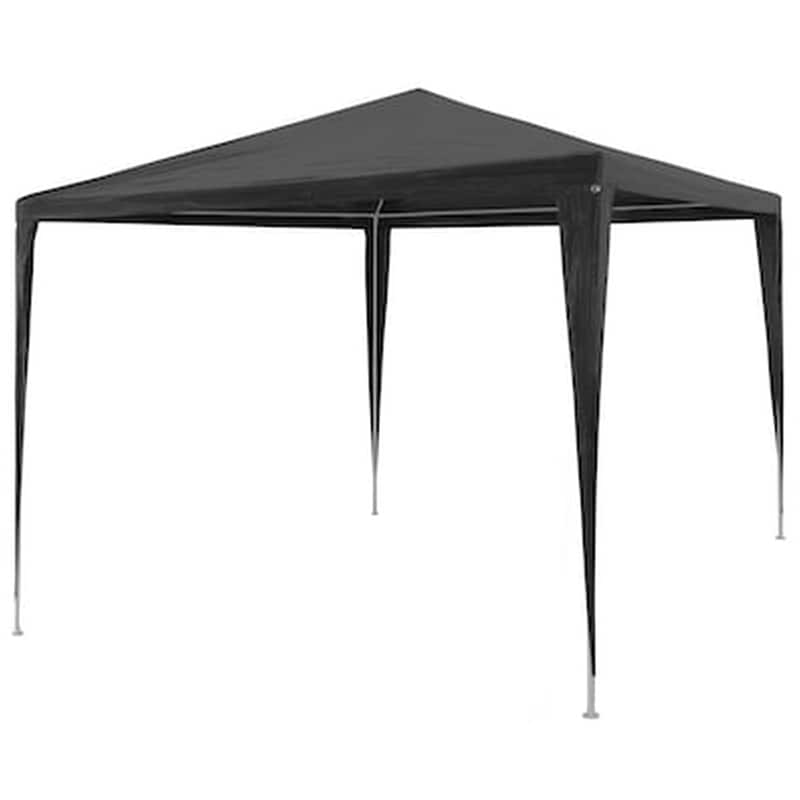 Vidaxl Τέντα Εκδηλώσεων Ανθρακί 3 X 3 Μ. Από Πολυαιθυλένιο VIDAXL