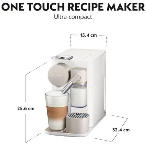 Nespresso® Original Lattissima One EN510.W Delonghi Porcelain White Μηχανή Καφέ image 7