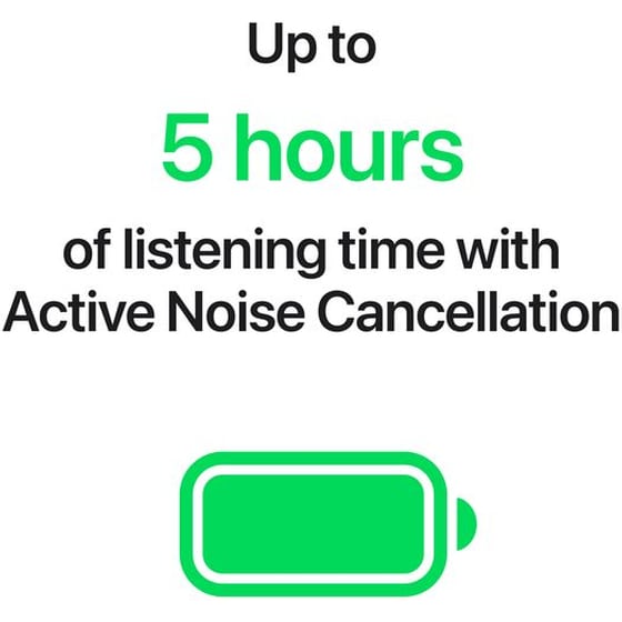Ακουστικά Bluetooth Apple AirPods 5 με Active Noise Cancellation & Wireless Charging Case - White image 5