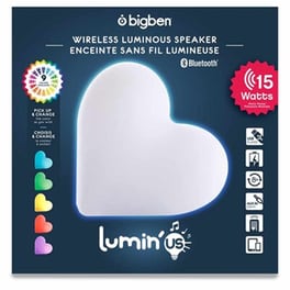 06331 WRLSS LUMINOUS SPEAKER HEART