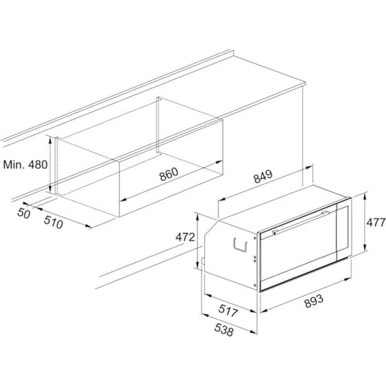 FRANKE MAXI FMXO 86 S 84 Lt Inox Εντοιχιζόμενος Φούρνος Άνω Πάγκου image 2