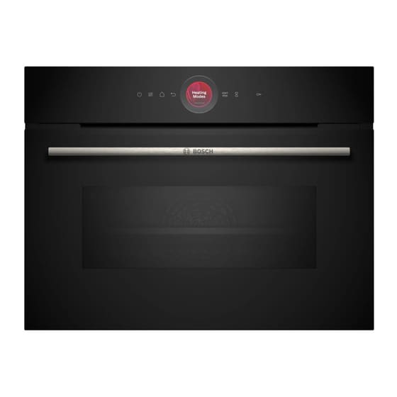 BOSCH Compact CMG7241B1 45 Lt Εντοιχιζόμενος Φούρνος Μικροκυμάτων Μαύρο image 0