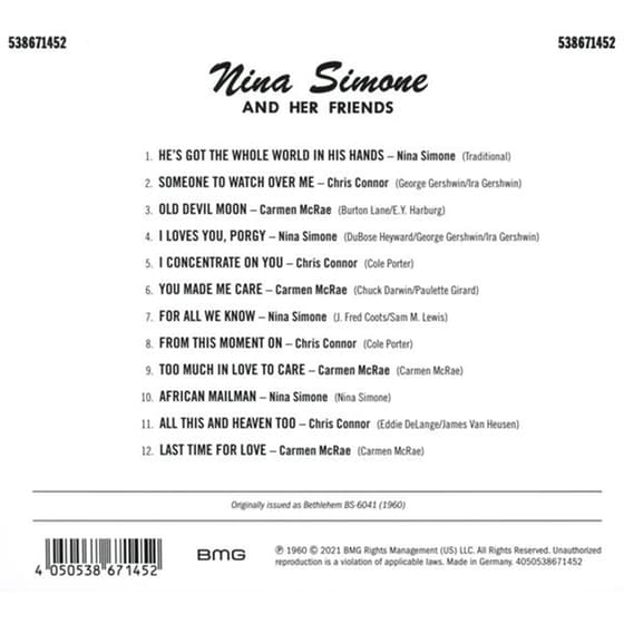 Nina Simone And Her Friends (2021 Stereo Remaster) image 2