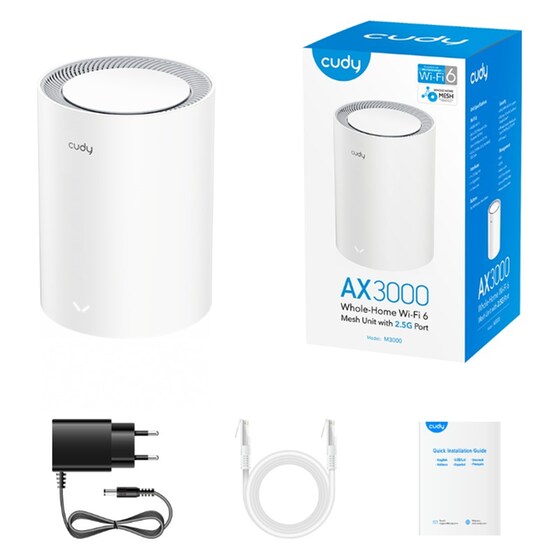 Cudy M3000 Wi-Fi Access Point Wi-Fi 6 Dual Band (2.4 & 5 GHz) image 4